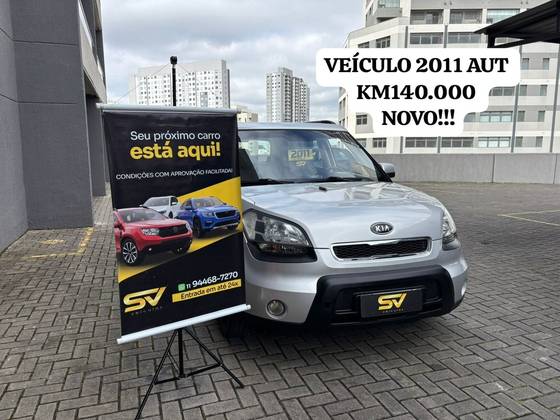 KIA SOUL 1.6 EX 16V GASOLINA 4P AUTOMÁTICO